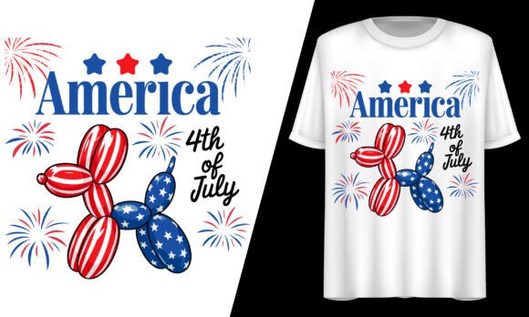 America 4th of July Balloon Dog SVG: A Designer's Review