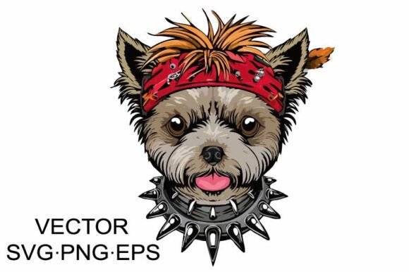 Dog Punk Style Dog SVG Vector: A Designer's Review