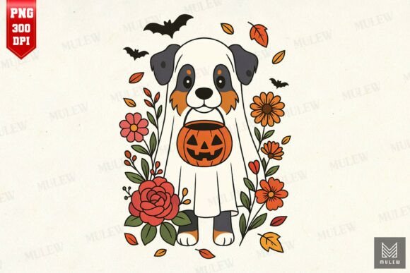 Halloween Australian Shepherd PNG – A Designer’s Review
