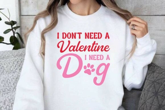 Retro Valentine Dog SVG PNG T-shirt