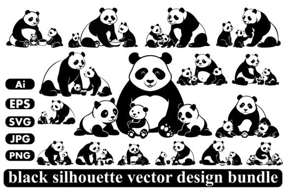 Silhouette Cute Panda Family: A Designer’s Honest Take for Embroidery Projects